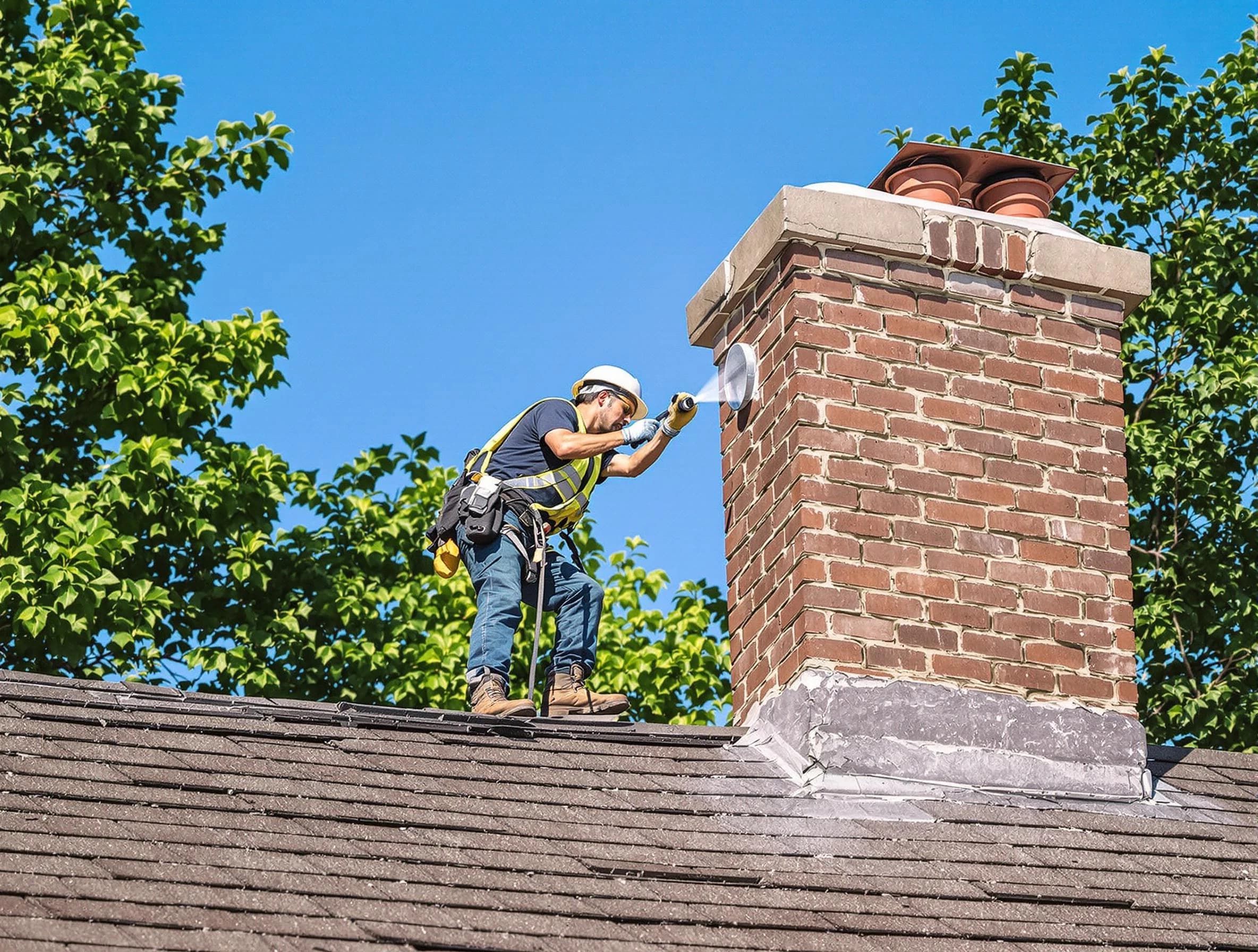 Shaler Chimney Sweep performing an inspection with advanced tools in Shaler, PA