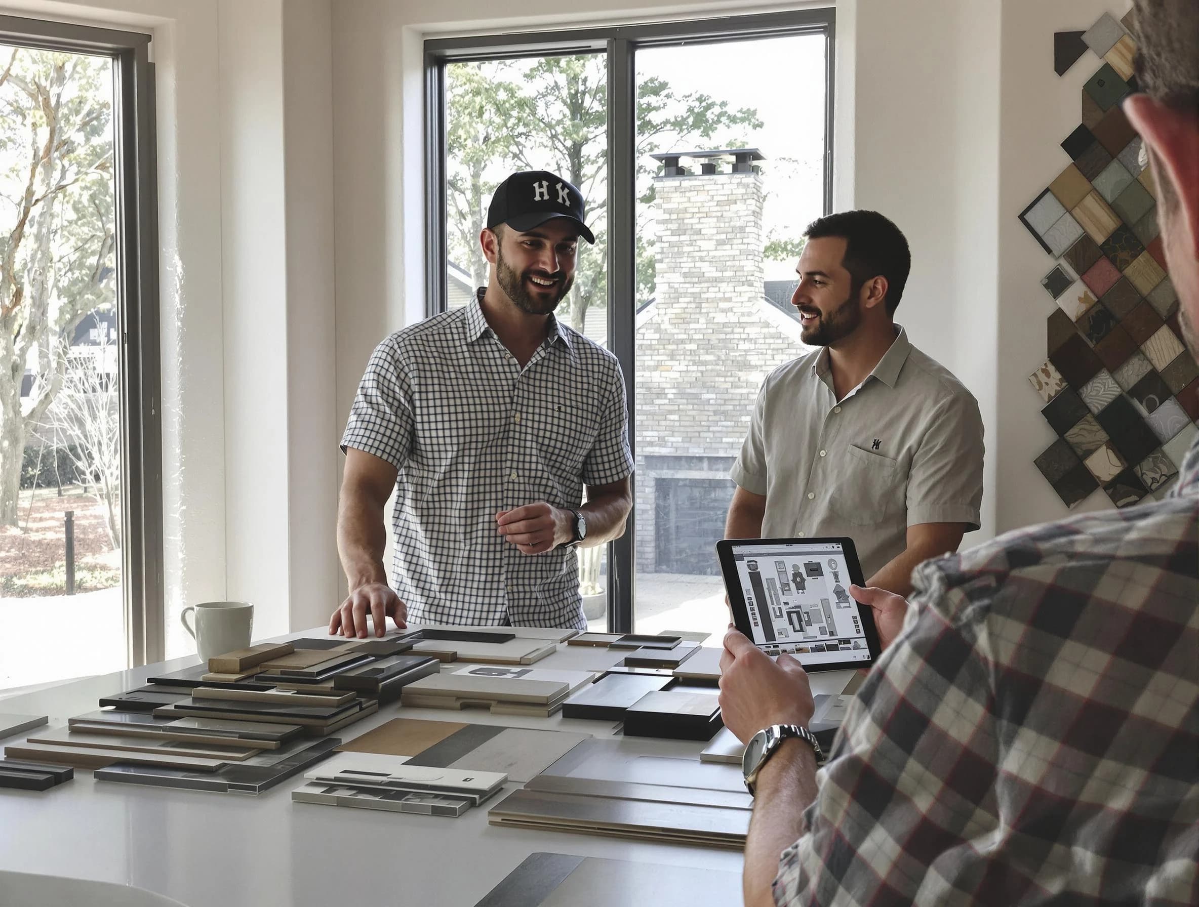 Shaler Chimney Sweep remodeling a chimney and fireplace in Shaler, PA