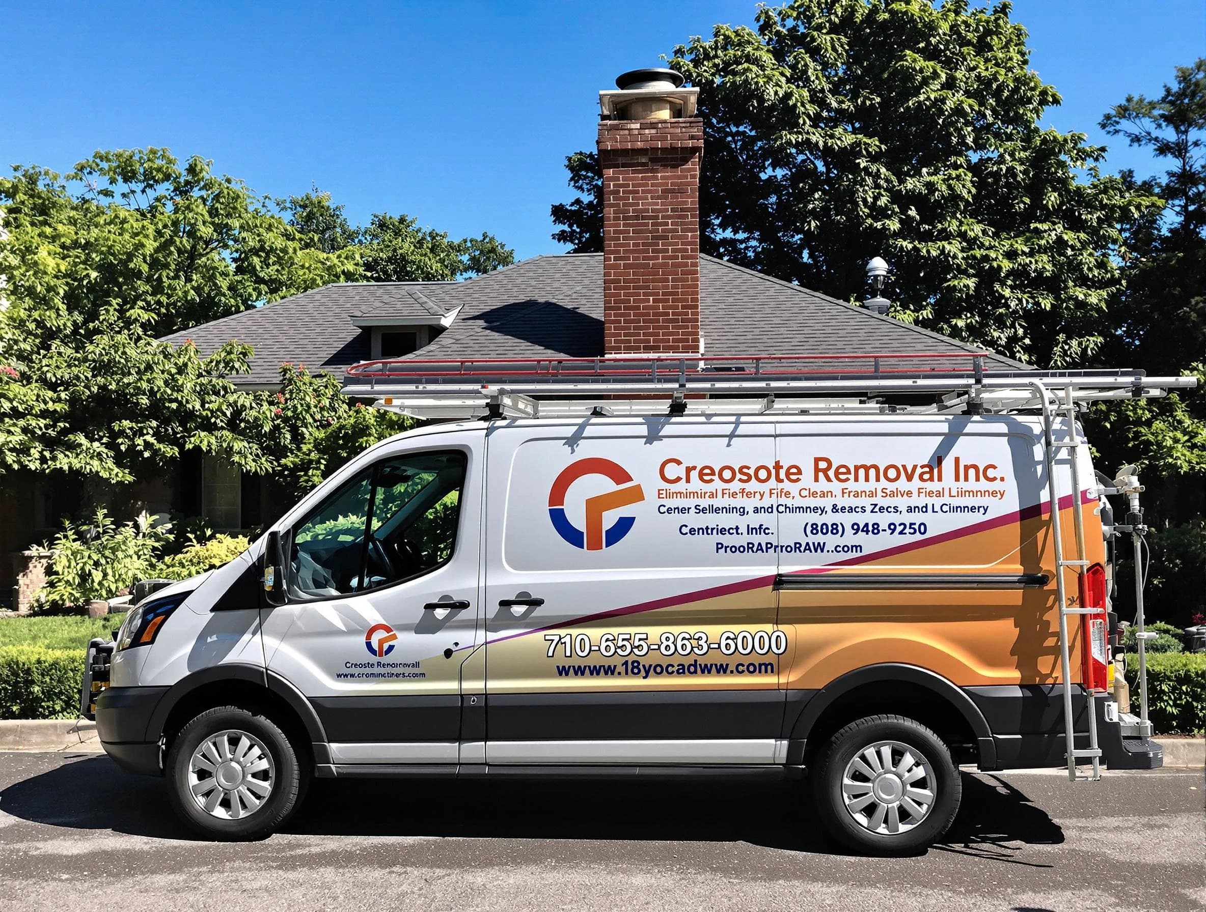 Shaler Chimney Sweep technician removing creosote safely in Shaler, PA