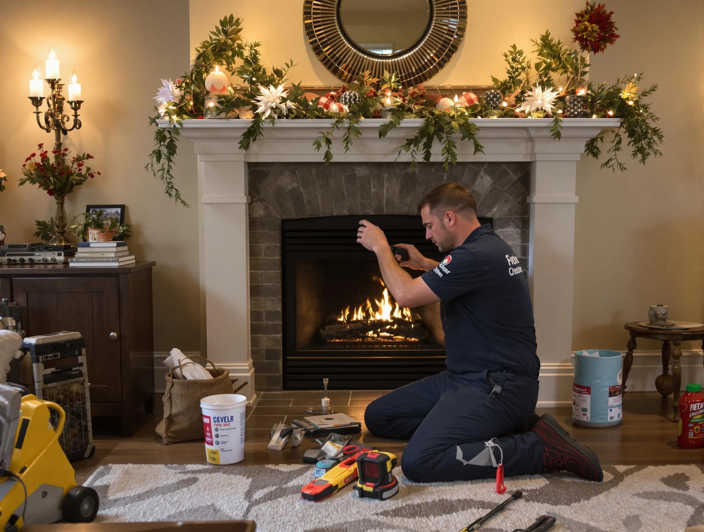 Shaler Chimney Sweep offering fireplace maintenance services in Shaler, PA