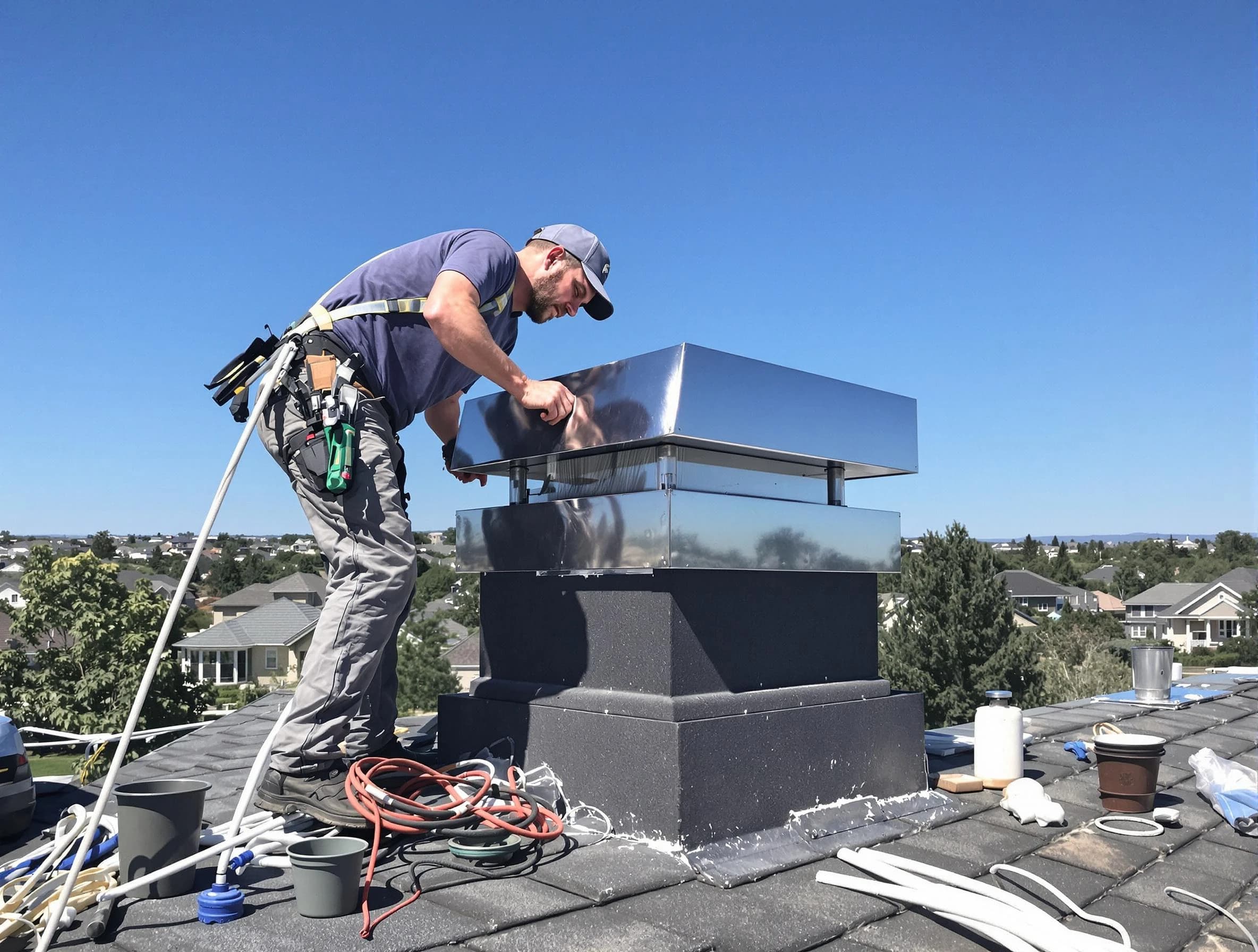 Chimney Cap Services service in Shaler, PA