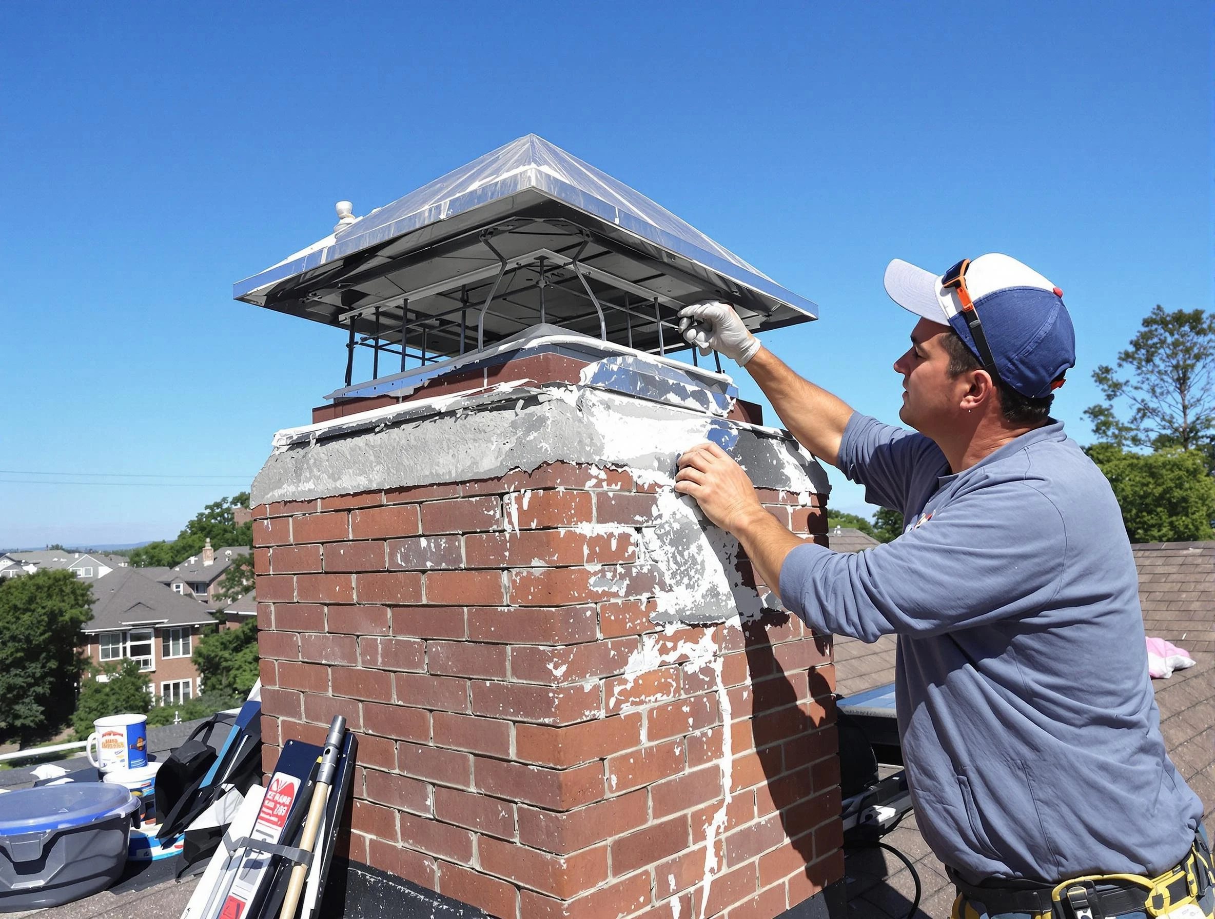 Chimney Crown Services in Shaler