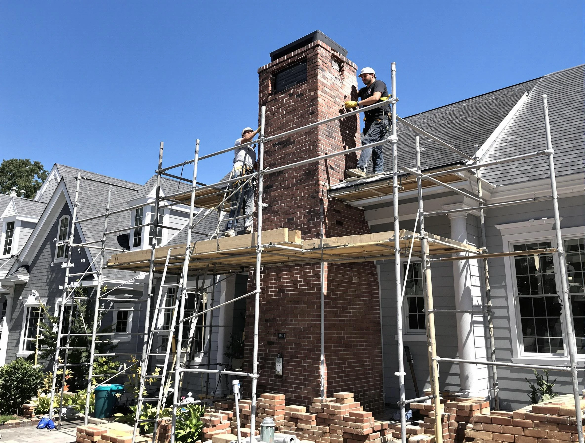 Chimney Rebuilding in Shaler