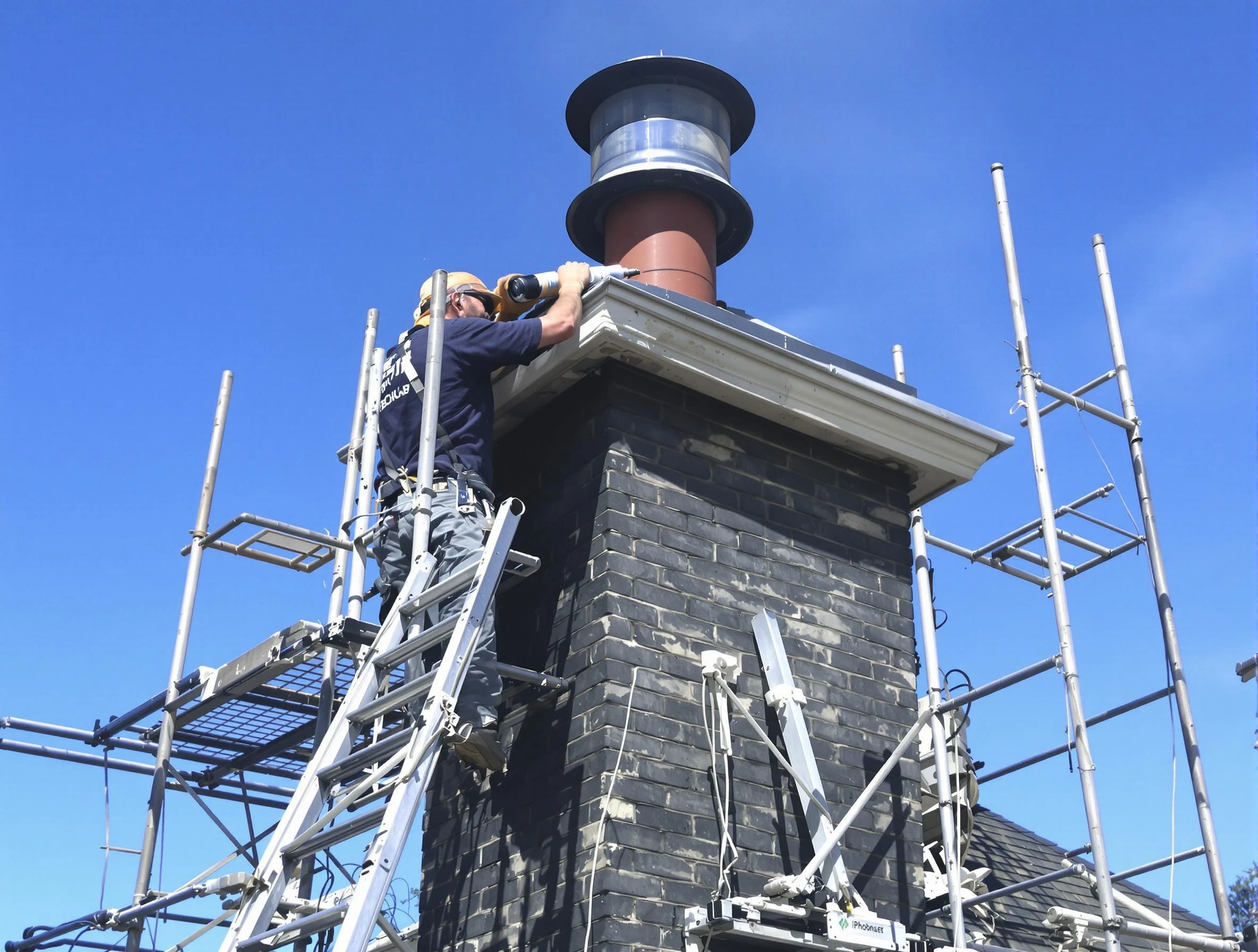 Sturdy chimney crown finished by Shaler Chimney Sweep in Shaler, PA